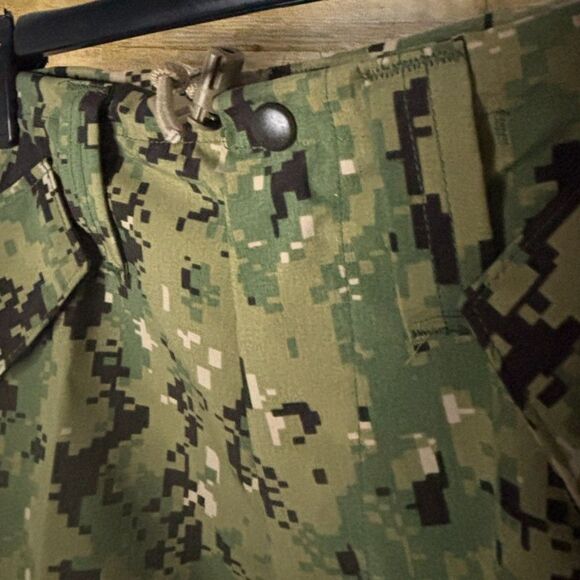 US NAVY WORKING UNIFORM TYPE III APEC TROUSER WATERPROOF WORKWEAR HUNTING GEAR - Picture 5 of 7